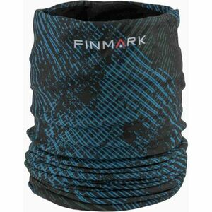 Finmark MULTIFUNCTIONAL SCARF WITH FLEECE Fular multifuncţional, negru, mărime imagine