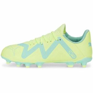 Puma FUTURE PLAY FG/AG JR Ghete de fotbal copii, verde deschis, mărime 28 imagine