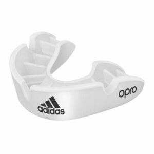 Protecție dentară Adidas Opro Gen4 Bronze Junior, alb imagine