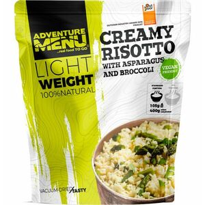 Adventure menu Risotto cremos cu sparanghel și broccoli, 400g imagine