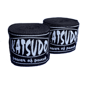 Katsudo box bandaje elastice 450cm, negre imagine