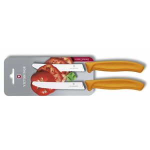 Set de cuțite pentru roșii Victorinox Swiss Classic din 2 piese, portocaliu imagine