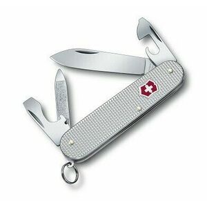 Cuțit multifuncțional Victorinox Cadet Alox, aluminiu, argintiu, 9 funcții imagine