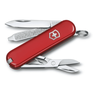 Cuțit multifuncțional Victorinox Classic SD Colors Style Icon 58 mm, roșu, 7 funcții imagine