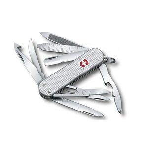 Cuțit multifuncțional Victorinox Mini Champ Alox 58 mm, argintiu, 14 funcții imagine