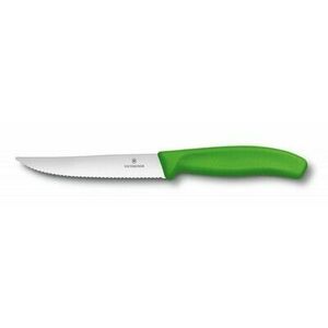 Cuțit Victorinox Swiss Classic pentru friptură și pizza, verde imagine