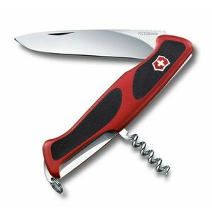 Cuțit multifuncțional Victorinox RangerGrip 52 130 mm, roșu-negru, 5 funcții imagine