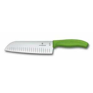 Cuțit Victorinox Santoku Swiss Classic, verde imagine