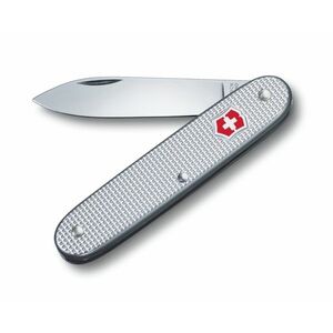 Cuțit de buzunar Victorinox Swiss Army 1 Alox 93 mm, argintiu, mâner zimțat imagine