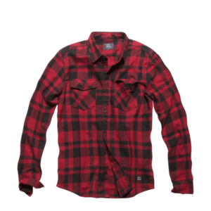 Vintage Industries Shirt Austin, Red check imagine