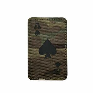 WARAGOD patch cărți de poker Asul de pică, pădure imagine