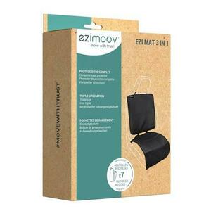 Protectie bancheta Ezimoov 3 in 1 EZ-1201, Eco friendly (Negru) imagine