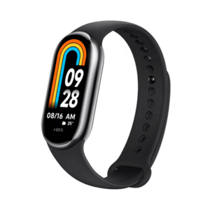 Bratara Fitness Xiaomi Mi Band 8, Rezistenta la apa 5ATM, bratara silicon, ecran AMOLED 1.62inch (Negru) imagine