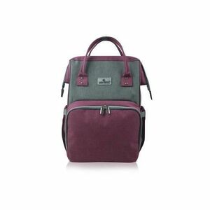 Rucsac accesorii bebelusi Lorelli Tina, multiple compartimente, Pink si Grey imagine