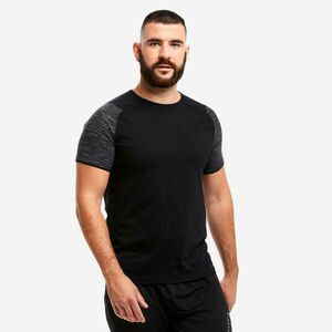 Tricou Fotbal T100 Negru imagine