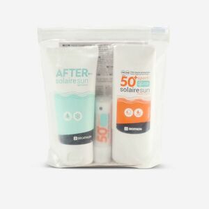 Kit protecție solară: cremă FPS 50+, balsam de buze FPS 50+ / lapte reparator imagine