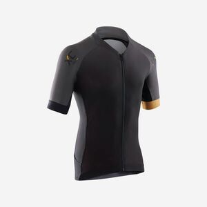 Tricou MTB XC Light Negru-Gri Bărbați imagine