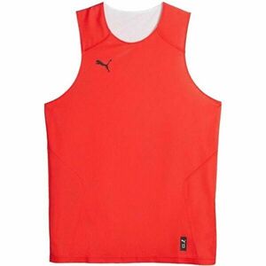 Puma HOOPS TEAM REVERSE PRACTICE JERSEY Tricou de baschet bărbați, roșu, mărime imagine