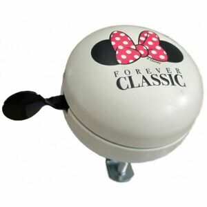 Disney MINNIE CLASSIC Claxon retro pentru biciclete, alb, mărime imagine