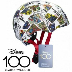 Disney MARVEL STAMPS Cască ciclism copii, alb, mărime imagine