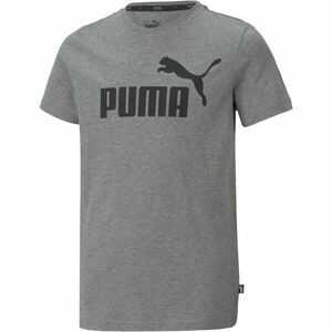 Puma ESS LOGO TEE B Tricou de băieţi, gri, mărime imagine