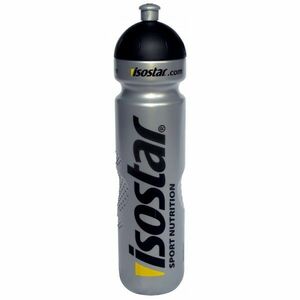 Isostar BIDON SILVER 1000 ML BIDON SILVER 1000 ML - Bidon universal pentru sport, gri, mărime imagine