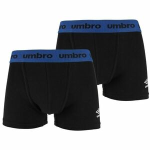 Umbro BOXER SHORT 2 PACK Boxeri bărbați, negru, mărime imagine