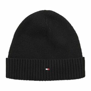 Tommy Hilfiger ESSENTIAL FLAG BEANIE Căciulă de iarnă bărbați, negru, mărime imagine