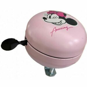 Disney MINNIE AMAZING Claxon retro pentru biciclete, roz, mărime imagine