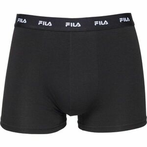 Fila BOXER ELASTIC WITH LOGO IN BAMBOO Boxeri bărbați, negru, mărime imagine