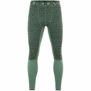 Bula GEO MERINO WOOL PANTS Lenjerie intimă Merino bărbați, verde închis, mărime imagine