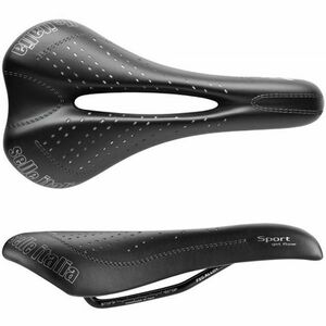 Selle Italia SPORT GEL FLOW Șa bicicletă bărbați, negru, mărime imagine