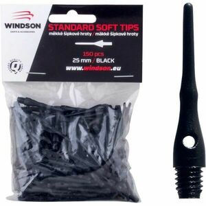 Windson Vârfuri SOFT 25mm - 150buc Vârfuri, negru, mărime imagine