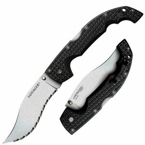 Cold Steel Cuțit de închidere Extra Large Voyager Vaquero Serrated (AUS10A) imagine