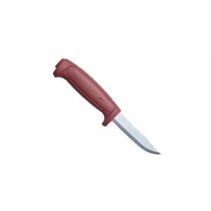 Cuțit multifuncțional Morakniv Basic 511 9 cm, plastic, burgundy, teacă de plastic imagine