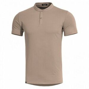 Tricou Pentagon Romeo Henley, kaki imagine