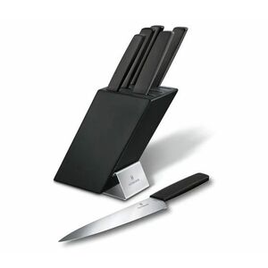 Bloc Victorinox cu cuțite Swiss Modern negre imagine