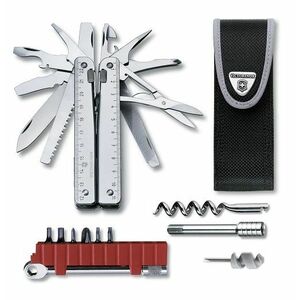 Instrument multifuncțional Victorinox SwissTool Plus în cutie de nailon imagine