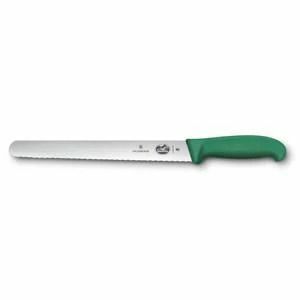 Cuțit zimțat Victorinox Fibrox, verde imagine