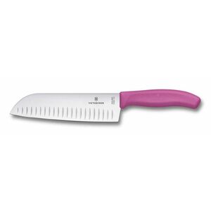 Cuțit Victorinox Santoku Swiss Classic, roz imagine