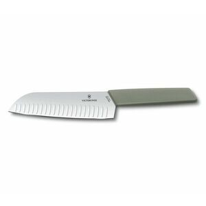 Victorinox Santoku cuțit Swiss Modern , verde măsliniu imagine