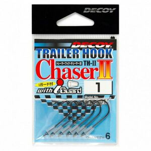 Carlige Decoy Trailer Hook 2 Chaser, 6buc (Marime Carlige: Nr. 2/0) imagine