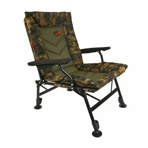 Scaun Pescuit Carp Expert Comfort Camo, 50x38x55cm imagine