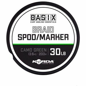 Fir Textil Korda Basix Spod/Marker Braid, Camo Green, 200m (Rezistenta fir: 30 lbs) imagine