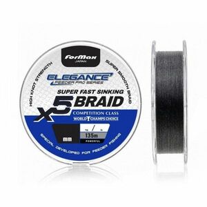 Fir Textil Formax Elegance Feeder Pro Super Fast Sinking Braided Line X5, 135m (Diametru fir: 0.12 mm) imagine