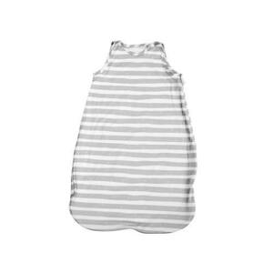 Sac de dormit de iarna Lorelli Striped, 85 cm, bumbac ranforce, Gri imagine