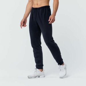 Pantalon de trening călduros Regular 100 Fitness Warm Bleumarin Bărbați imagine