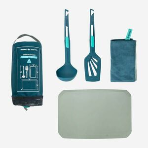 Set de bucătărie MH500 (spatulă, polonic, șervet, tocător) imagine