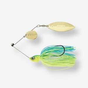 SPINNERBAIT SPINO 14G ALBASTRU CHARTREUSE imagine