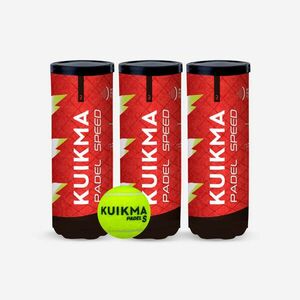 Set 3 Tuburi x 3 Mingi Padel Kuikama PB Speed imagine